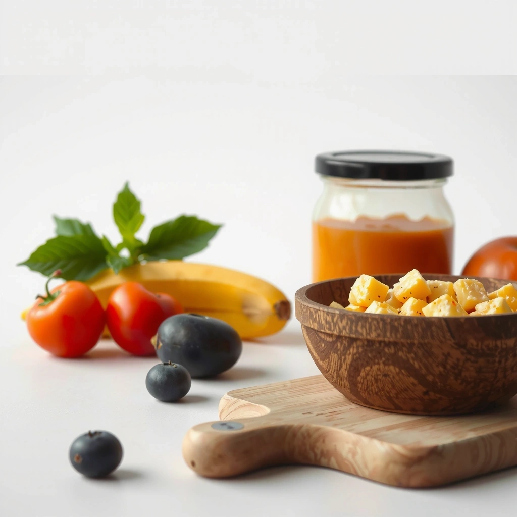 Frische Lebensmittel für Ernährungsberatung